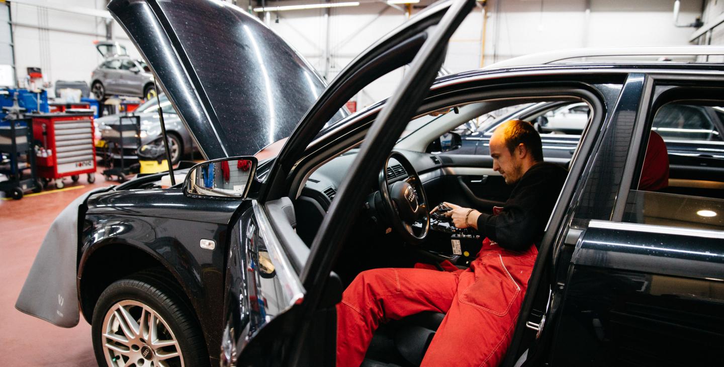 Werkplaats Audi