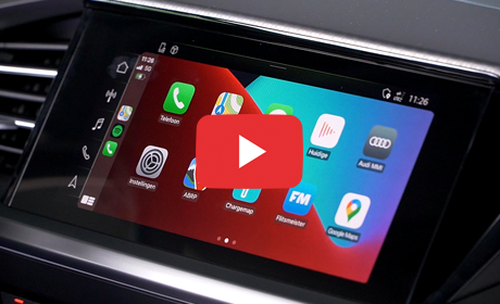 Q4 e-tron communicatiesystemen