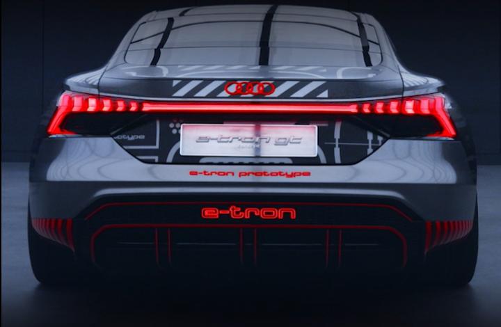 Audi e-tron GT concept achterkant