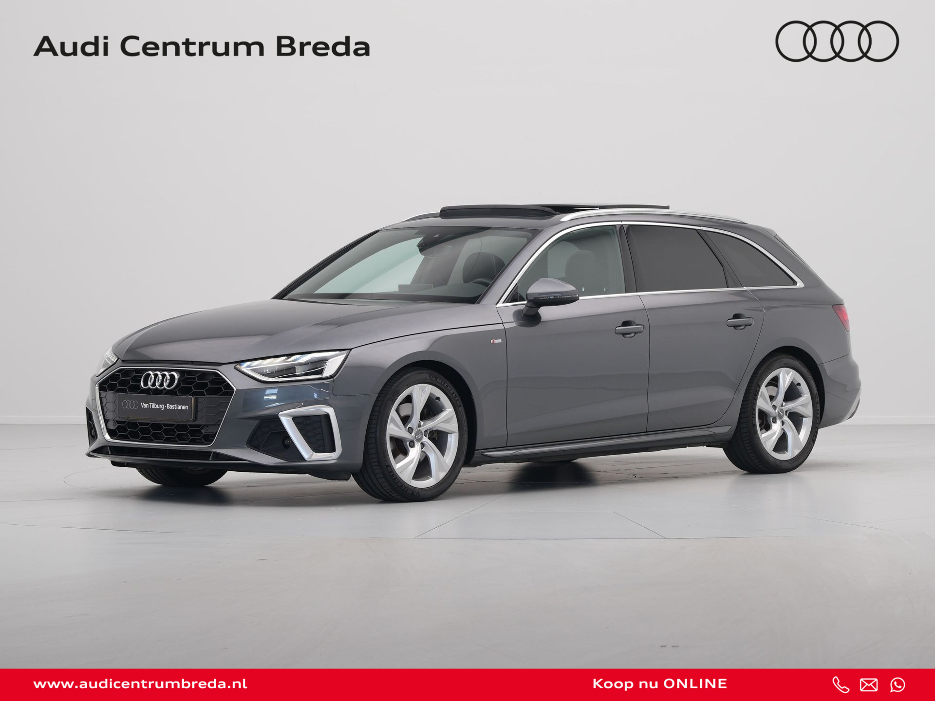Audi - A4 Avant 35 TFSI 150pk S-Line - 2020